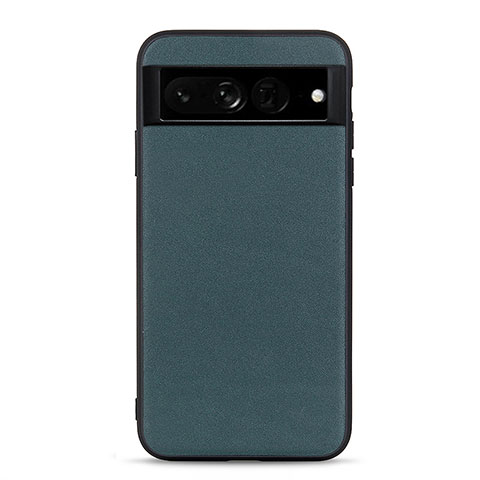 Funda Lujo Cuero Carcasa B10H para Google Pixel 7 Pro 5G Verde