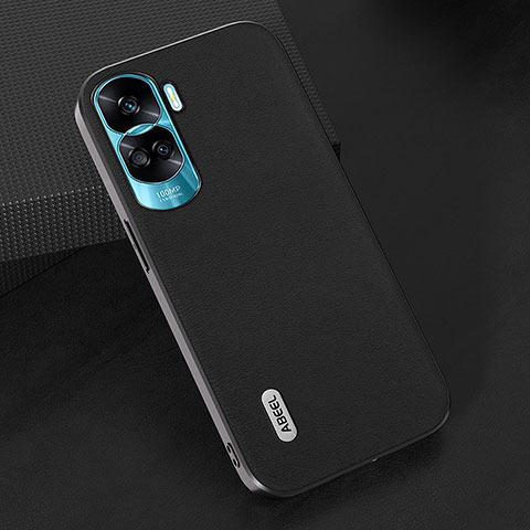 Funda Lujo Cuero Carcasa BH2 para Huawei Honor 90 Lite 5G Negro