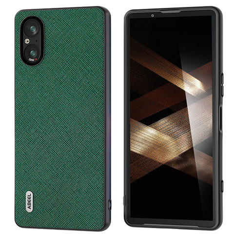 Funda Lujo Cuero Carcasa BH5 para Sony Xperia 5 V Verde