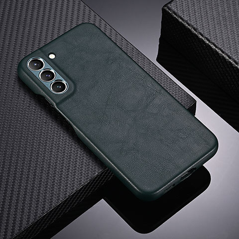 Funda Lujo Cuero Carcasa C06 para Samsung Galaxy S23 Plus 5G Verde