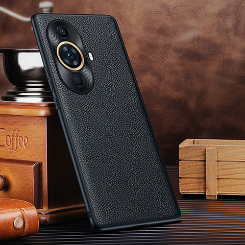 Funda Lujo Cuero Carcasa DL1 para Huawei Nova 11 Ultra Negro