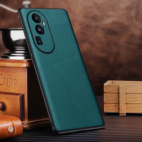 Funda Lujo Cuero Carcasa DL3 para Oppo Reno10 Pro+ Plus 5G Cian