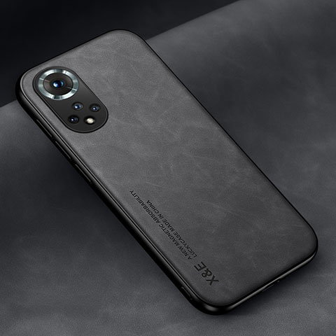 Funda Lujo Cuero Carcasa DY1 para Huawei Honor 50 Pro 5G Negro