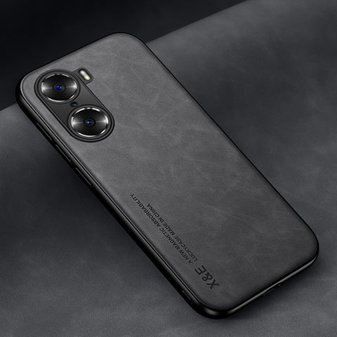 Funda Lujo Cuero Carcasa DY1 para Huawei Honor 60 5G Negro