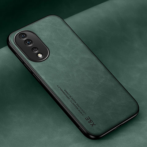 Funda Lujo Cuero Carcasa DY1 para Huawei Honor 80 5G Verde