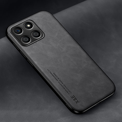 Funda Lujo Cuero Carcasa DY1 para Huawei Honor X6 5G Negro