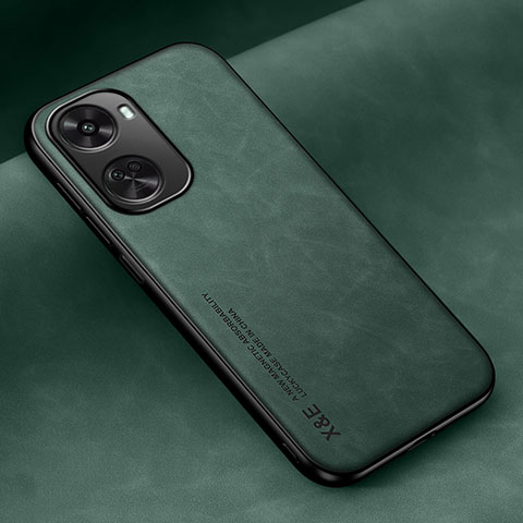 Funda Lujo Cuero Carcasa DY1 para Huawei Nova 11 SE Verde