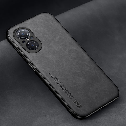 Funda Lujo Cuero Carcasa DY1 para Huawei Nova 9 SE Negro