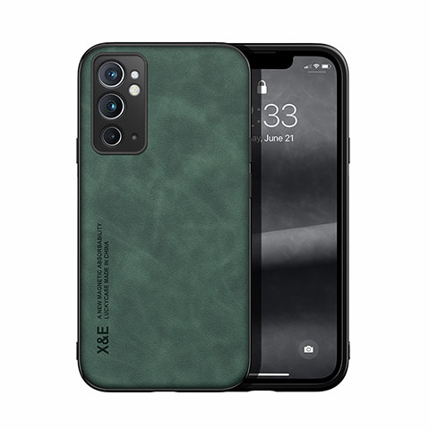 Funda Lujo Cuero Carcasa DY1 para OnePlus 9RT 5G Verde