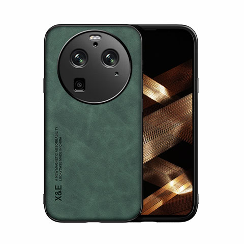 Funda Lujo Cuero Carcasa DY1 para Oppo Find X6 Pro 5G Verde