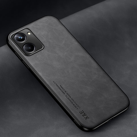 Funda Lujo Cuero Carcasa DY1 para Realme 10 Pro 5G Negro