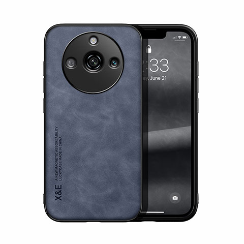 Funda Lujo Cuero Carcasa DY1 para Realme 11 Pro 5G Azul