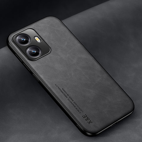 Funda Lujo Cuero Carcasa DY1 para Realme C55 Negro