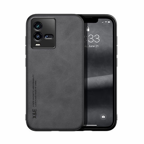 Funda Lujo Cuero Carcasa DY1 para Vivo iQOO 10 5G Negro