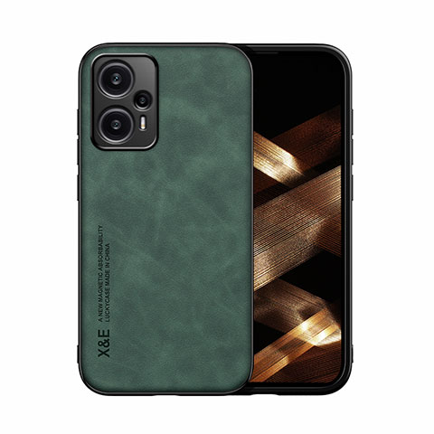 Funda Lujo Cuero Carcasa DY1 para Xiaomi Poco F5 5G Verde