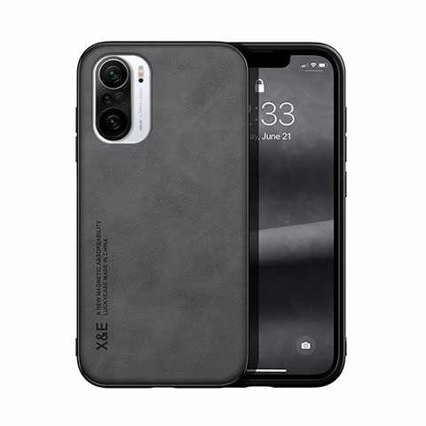 Funda Lujo Cuero Carcasa DY1 para Xiaomi Redmi K40 Pro+ Plus 5G Negro