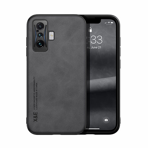 Funda Lujo Cuero Carcasa DY1 para Xiaomi Redmi K50 Gaming 5G Negro