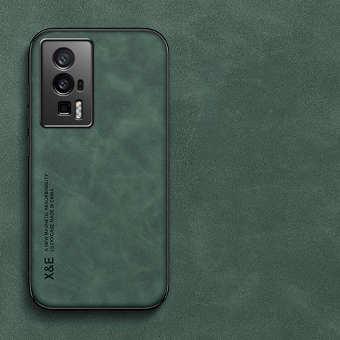 Funda Lujo Cuero Carcasa DY1 para Xiaomi Redmi K60 Pro 5G Verde