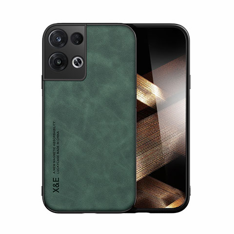 Funda Lujo Cuero Carcasa DY1 para Xiaomi Redmi Note 13 5G Verde