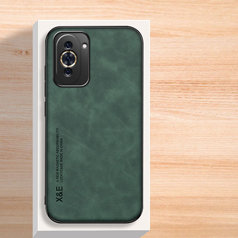 Funda Lujo Cuero Carcasa DY2 para Huawei Nova 10 Verde