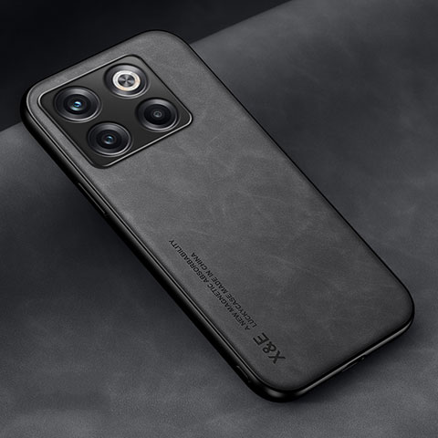 Funda Lujo Cuero Carcasa DY2 para OnePlus 10T 5G Negro