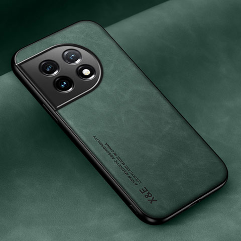 Funda Lujo Cuero Carcasa DY2 para OnePlus 11 5G Verde