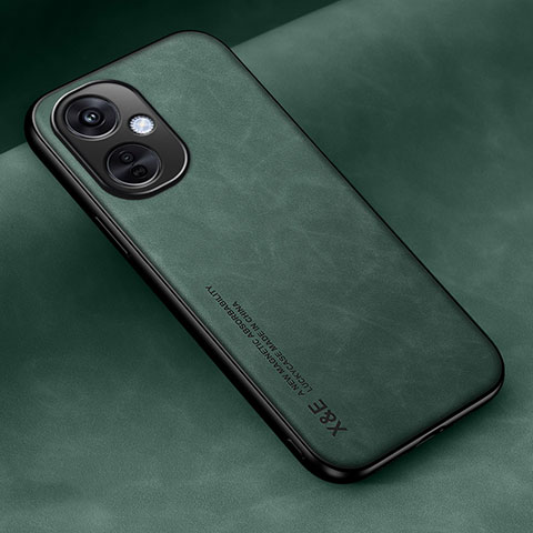 Funda Lujo Cuero Carcasa DY2 para Oppo K11 5G Verde