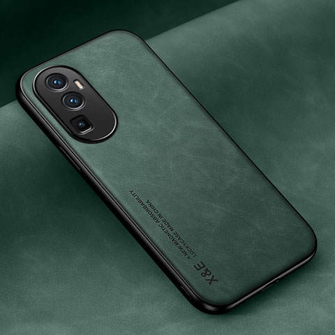 Funda Lujo Cuero Carcasa DY2 para Oppo Reno10 Pro+ Plus 5G Verde