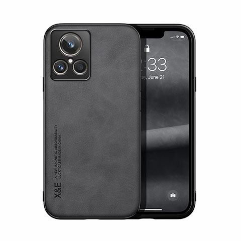 Funda Lujo Cuero Carcasa DY2 para Realme GT2 Master Explorer Negro