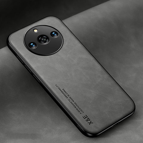 Funda Lujo Cuero Carcasa DY2 para Realme Narzo 60 Pro 5G Gris