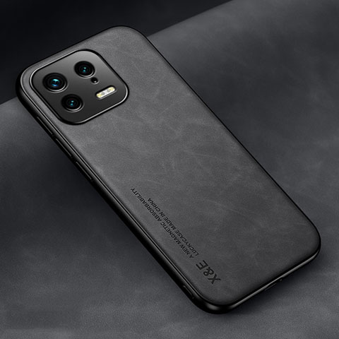 Funda Lujo Cuero Carcasa DY2 para Xiaomi Mi 13 5G Negro