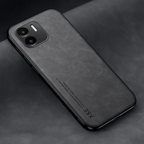 Funda Lujo Cuero Carcasa DY2 para Xiaomi Poco C50 Negro