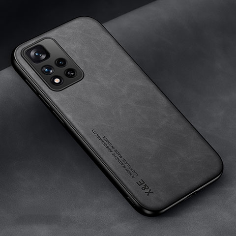 Funda Lujo Cuero Carcasa DY2 para Xiaomi Poco X4 NFC Negro