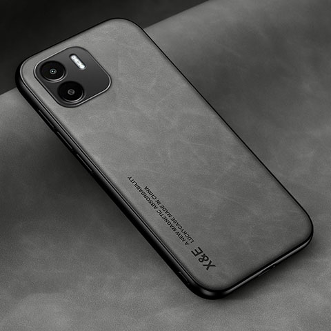 Funda Lujo Cuero Carcasa DY2 para Xiaomi Redmi A1 Gris