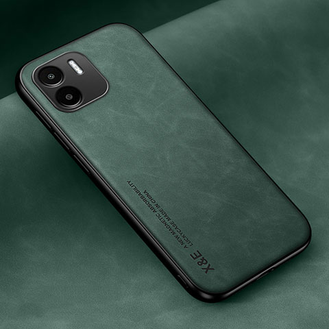 Funda Lujo Cuero Carcasa DY2 para Xiaomi Redmi A2 Plus Verde