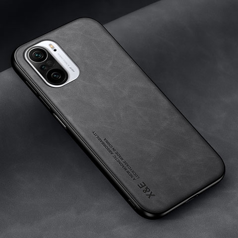 Funda Lujo Cuero Carcasa DY2 para Xiaomi Redmi K40 Pro+ Plus 5G Negro