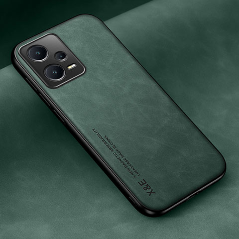 Funda Lujo Cuero Carcasa DY2 para Xiaomi Redmi Note 12 Pro 5G Verde