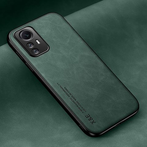 Funda Lujo Cuero Carcasa DY2 para Xiaomi Redmi Note 12S Verde