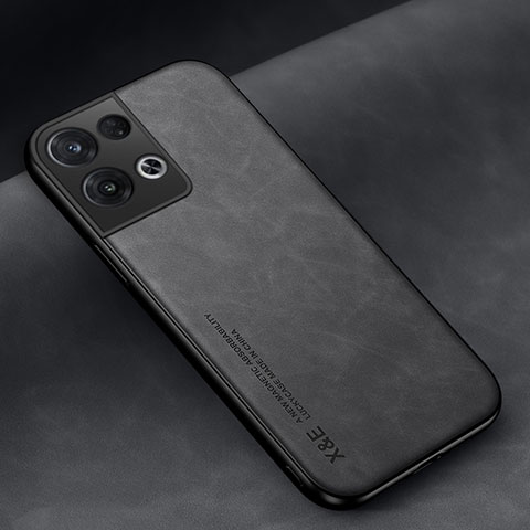 Funda Lujo Cuero Carcasa DY2 para Xiaomi Redmi Note 13 5G Negro