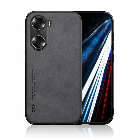 Funda Lujo Cuero Carcasa DY3 para Huawei Honor 60 Pro 5G Negro