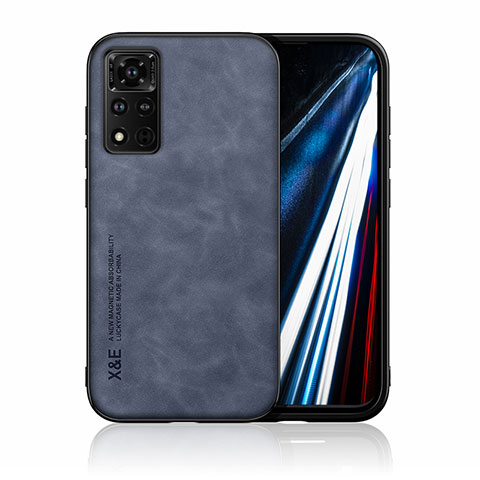 Funda Lujo Cuero Carcasa DY3 para Huawei Honor V40 5G Azul