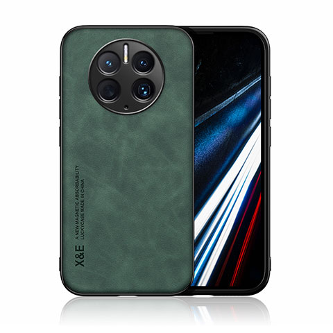 Funda Lujo Cuero Carcasa DY3 para Huawei Mate 50 Pro Verde