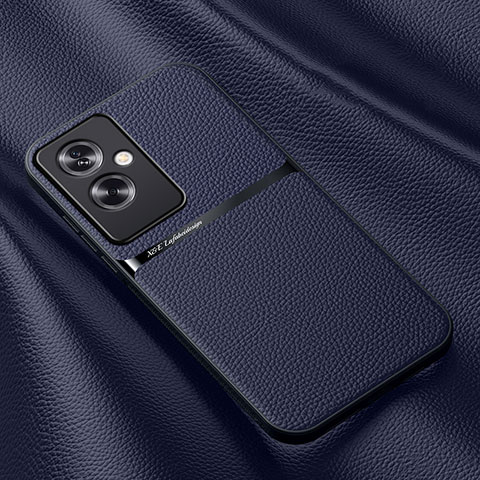 Funda Lujo Cuero Carcasa DY3 para Oppo A79 5G Azul