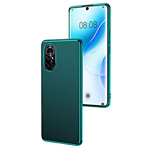 Funda Lujo Cuero Carcasa GS2 para Huawei Honor V40 5G Verde