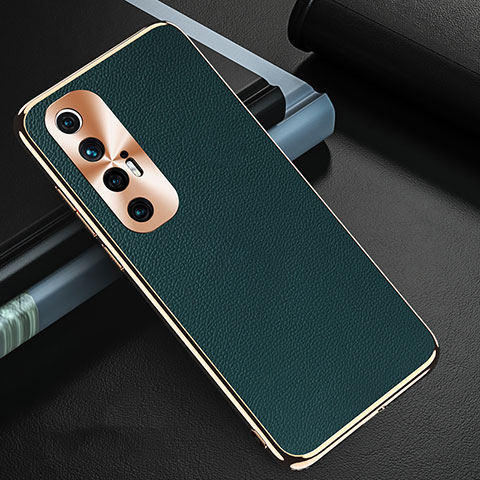 Funda Lujo Cuero Carcasa GS2 para Xiaomi Mi 10S 5G Verde