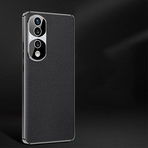 Funda Lujo Cuero Carcasa JB2 para Huawei Honor 70 Pro+ Plus 5G Negro