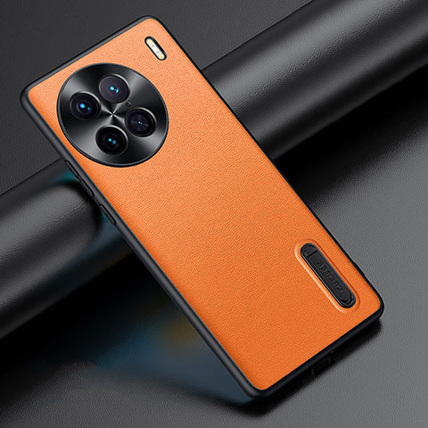 Funda Lujo Cuero Carcasa JB3 para Vivo X90 Pro 5G Naranja