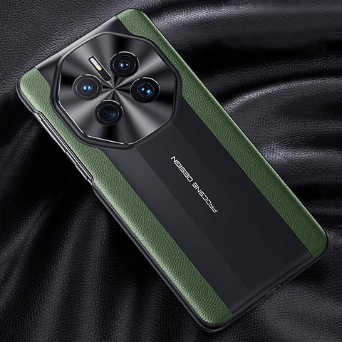 Funda Lujo Cuero Carcasa JB6 para Huawei Mate 50 RS Verde