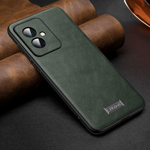 Funda Lujo Cuero Carcasa LD2 para Huawei Honor 100 5G Verde