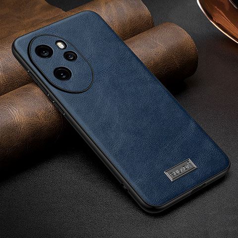 Funda Lujo Cuero Carcasa LD2 para Huawei Honor 100 Pro 5G Azul